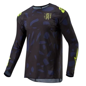 Camisa Alpinestars Techstar Melt 25 Vermelho Bright/Cinza